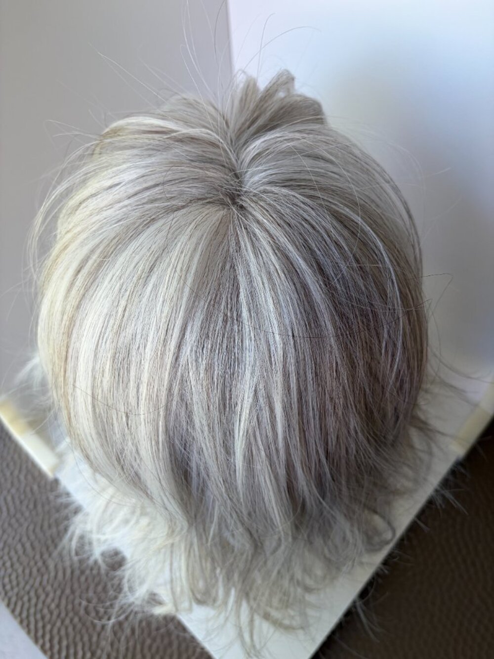 Belle Tress MIAMI in Oyster Gray, LF, Monotop, HF Synthetic Wig - Picture 10 of 12